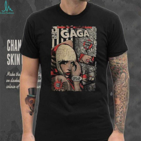 Lady Gaga Singer Washed Concert tour 2025 shirt
