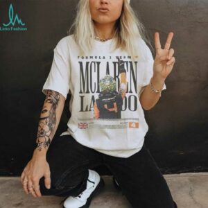 Lando Norris McLaren Tee, F1 Racing Graphic T Shirt