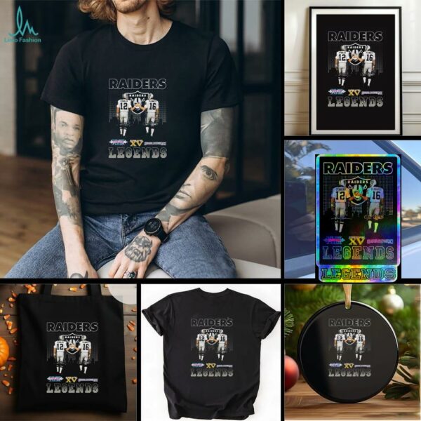 Las Vegas Raiders Ken Stabler And Jim Plunkett Super Bowl XI Legends shirt