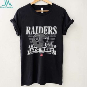 Las Vegas Raiders Stripe Splash Franklin Throwback T Shirt