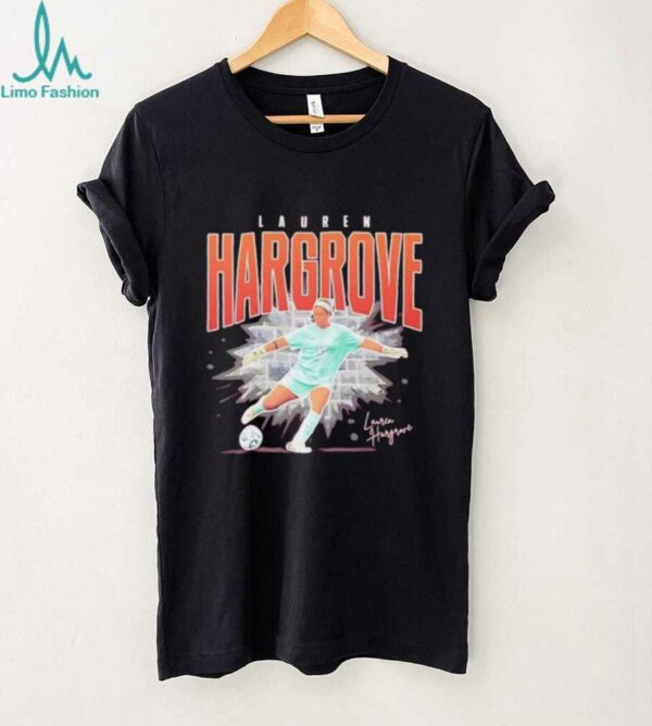 Lauren Hargrove Virginia Tech Soccer player collage shirt