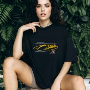 LeBron James Los Angeles Lakers signature shirt