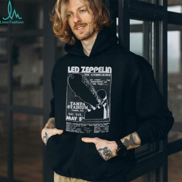 Led Zeppelin Tampa Stadium Concert T Shirt