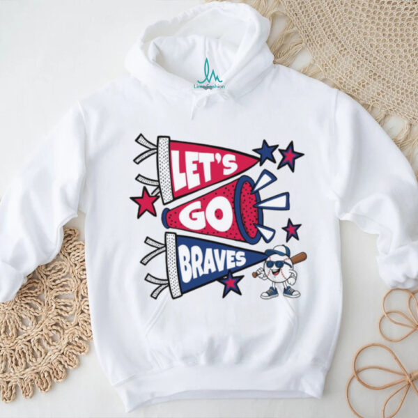 Let’s Go Atlanta Retro Baseball T shirt