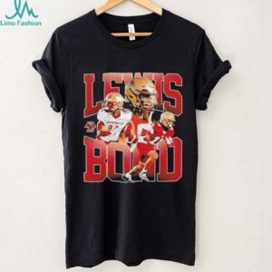 Lewis Bond Boston College Eagles football graphic shirt