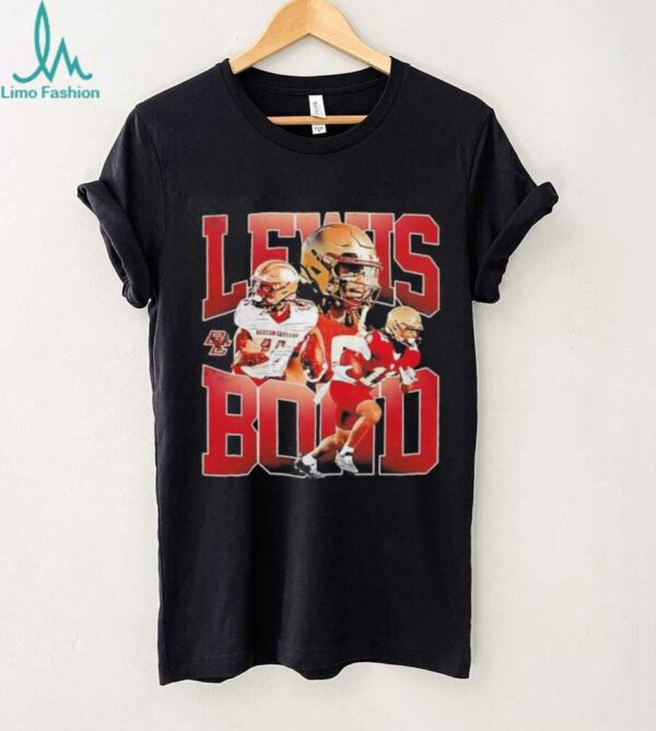 Lewis Bond Boston College Eagles football graphic shirt