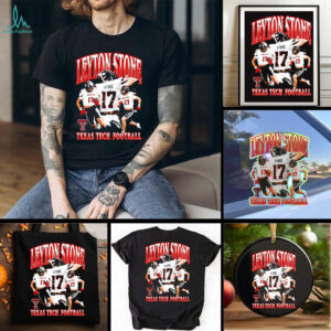 Leyton Stone 90s graphic Texas Tech football shirt