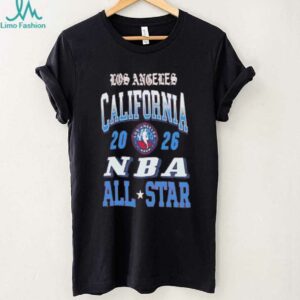 Los Angeles California 2026 NBA All Star Logo Graphic shirt