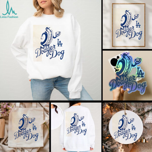 Los Angeles Dodgers Dodger Dog IYKYK mascot shirt