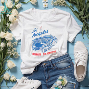 Los Angeles Dodgers Homage Gray Dodger Stadium T Shirt