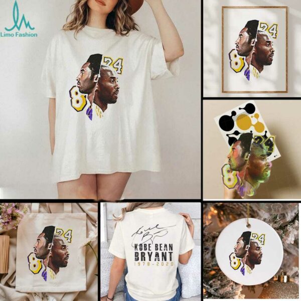 Los Angeles Dodgers Kobe Bryant 8 24 happy birthday 1978 2020 signature shirt