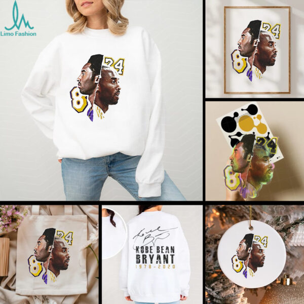Los Angeles Dodgers Kobe Bryant 8 24 happy birthday 1978 2020 signature shirt