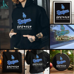 Los Angeles Dodgers Proud To Sign Proud To Cheer Shirt