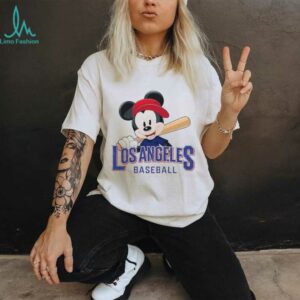 Los Angeles Mickey Baseball T Shirt