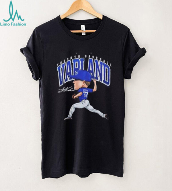 Louie Varland Toronto Blue Jays Cartoon Signature shirt
