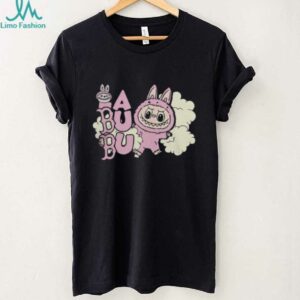 MLB Labubu Pink Cloudy Boston T Shirt
