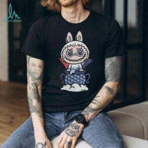 MLB Labubu White Pot LA T Shirt