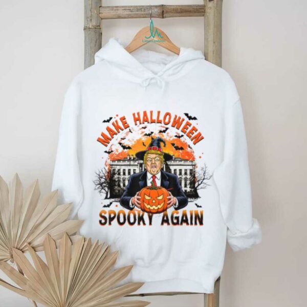 Make Halloween Spooky Again Funny Trump Halloween T shirt