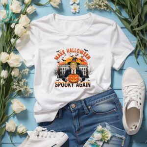Make Halloween Spooky Again Funny Trump Halloween T shirt