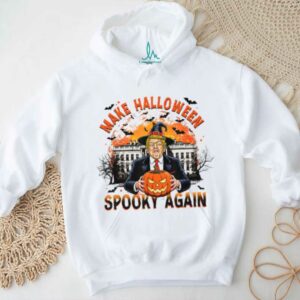 Make Halloween Spooky Again Funny Trump Halloween T shirt