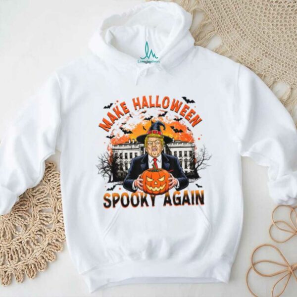 Make Halloween Spooky Again Funny Trump Halloween T shirt