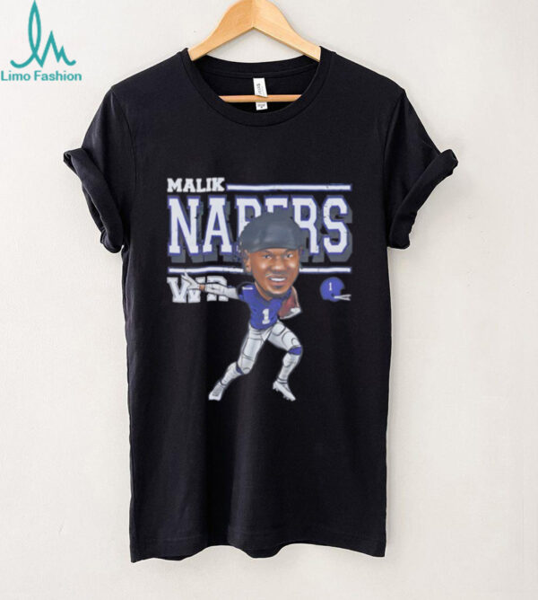 Malik Nabers WR New York Giants football shirt