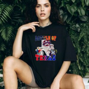 Map Houston Astros Vs Texas Rangers Battle Of Texas Shirt