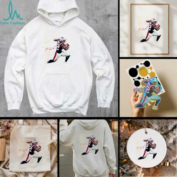 Marcus Epps New England Patriots signature graphic shirt