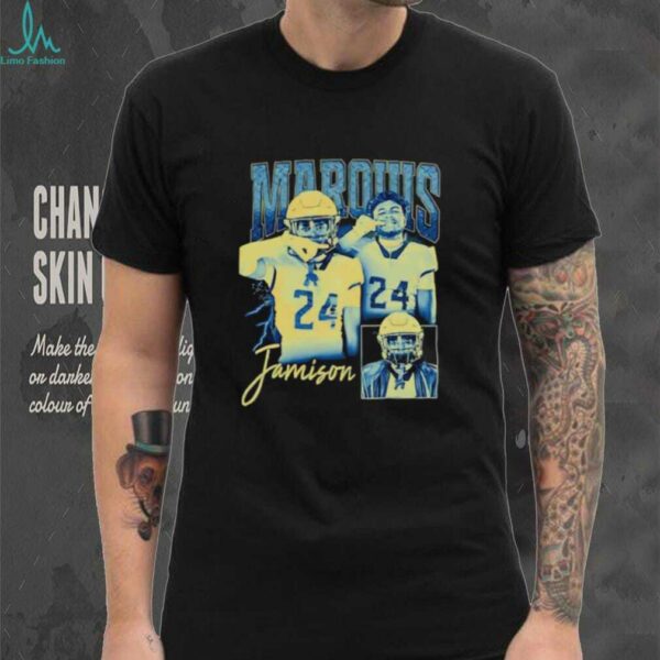 Marquis Jamison no 24 football player graphic shirt