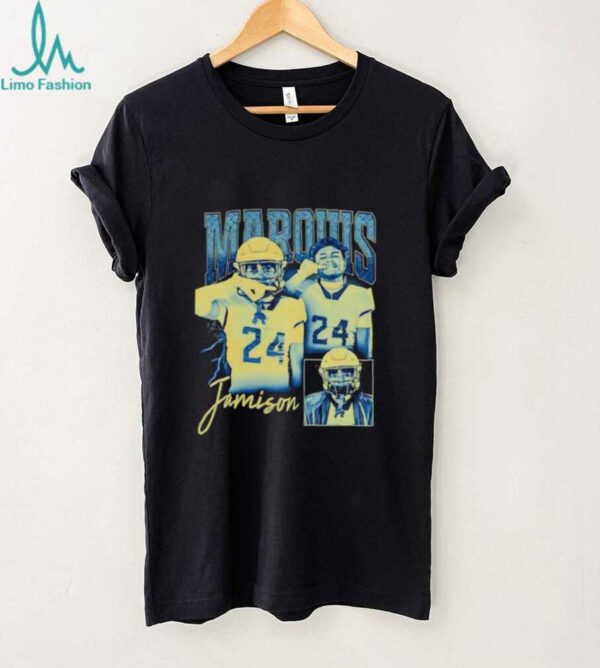 Marquis Jamison no 24 football player graphic shirt