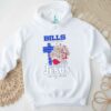Snoopy driving car Buffalo Bills football shirt