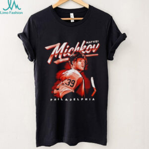 Matvei Michkov Philadelphia Bitmap NHL signature shirt