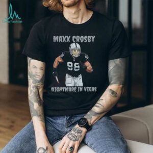 Maxx Crosby Las Vegas Football Haloween Nightmare in Vegas Jason Shirt