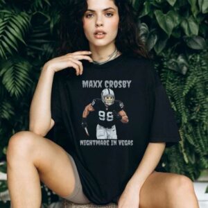 Maxx Crosby Las Vegas Football Haloween Nightmare in Vegas Jason Shirt