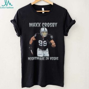 Maxx Crosby Las Vegas Football Haloween Nightmare in Vegas Jason Shirt
