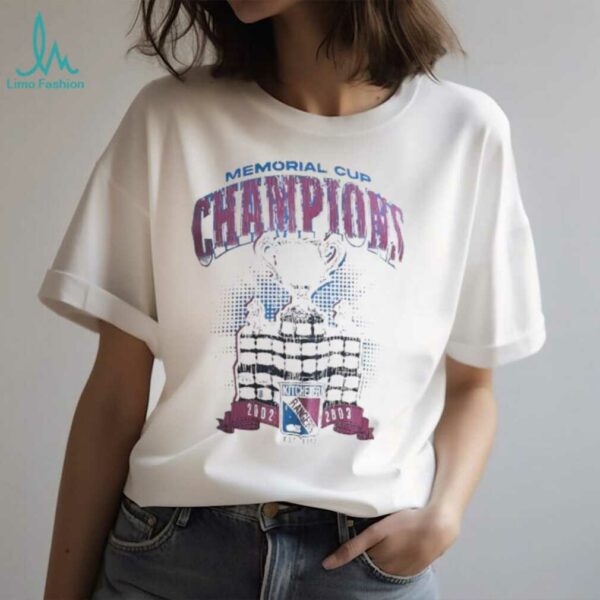 Memorial cup champions Kitchener Rangers 2002 2003 shirt