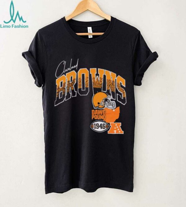 Men’s Pro Standard Brown Cleveland Browns Hometown Collection Shirt