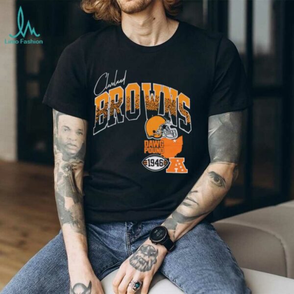 Men’s Pro Standard Brown Cleveland Browns Hometown Collection Shirt