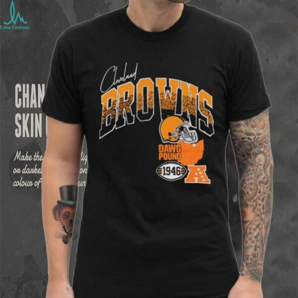 Men’s Pro Standard Brown Cleveland Browns Hometown Collection Shirt