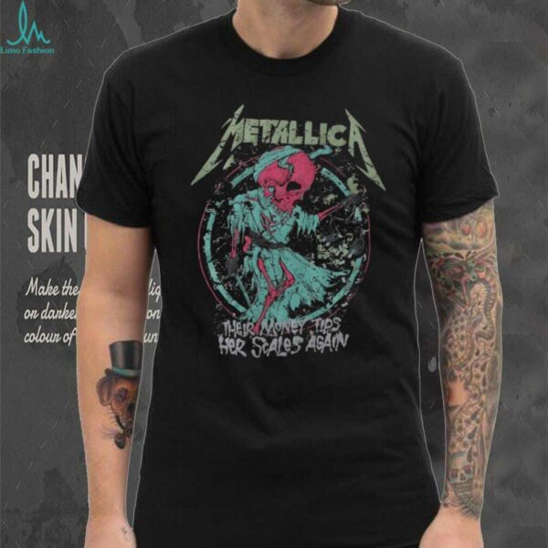 Metallica …And Justice For All Skeleton T Shirt