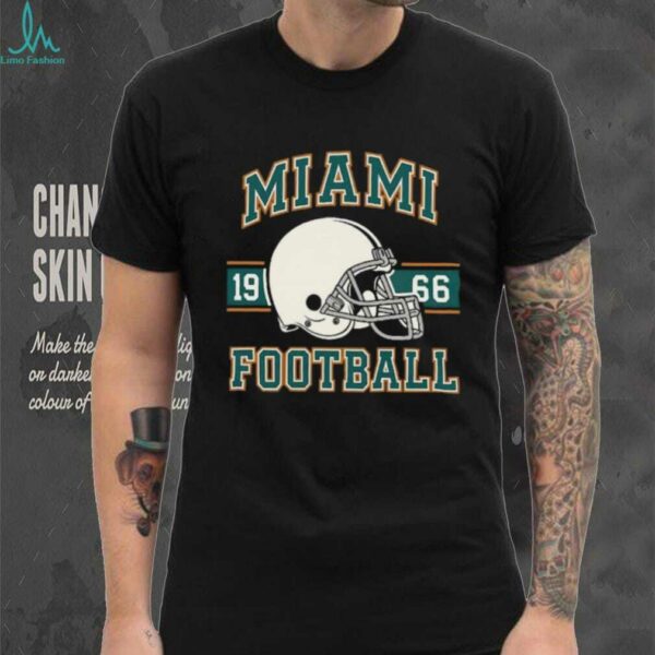 Miami Dolphins Vintage Retro Football Shirt