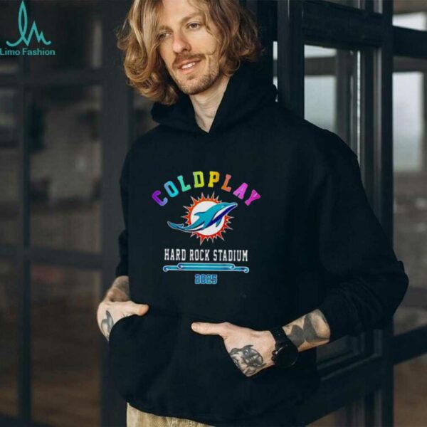 Miami Dolphins X Coldplay Special Edition 2025 T Shirt