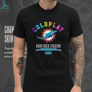 Miami Dolphins X Coldplay Special Edition 2025 T Shirt