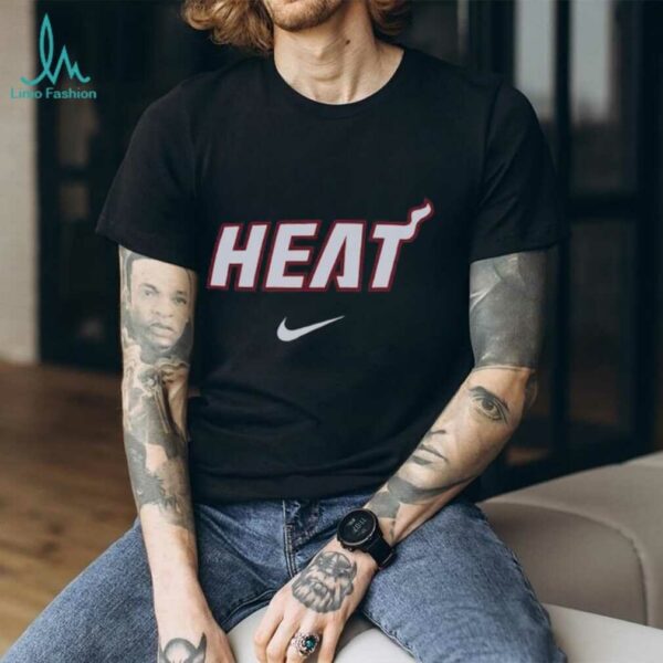 Miami Heat Nike Black 2025 26 Authentic Pre Game Legend Dri FIT Shirt