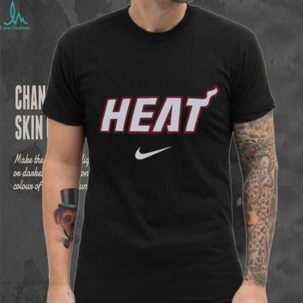 Miami Heat Nike Black 2025 26 Authentic Pre Game Legend Dri FIT Shirt