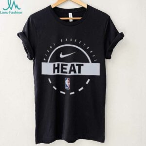 Miami Heat Nike Black Authentic Practice T Shirt