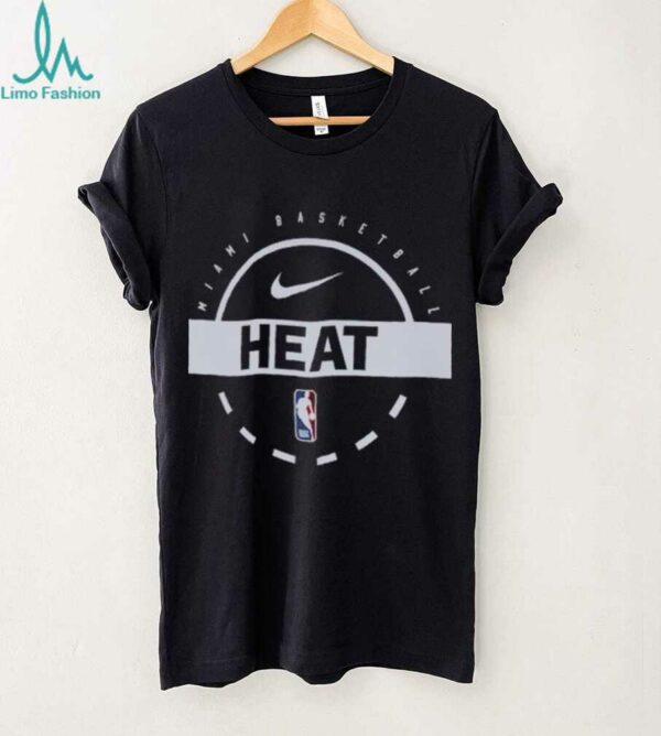Miami Heat Nike Black Authentic Practice T Shirt