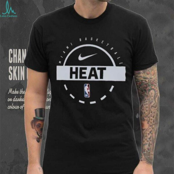 Miami Heat Nike Black Authentic Practice T Shirt