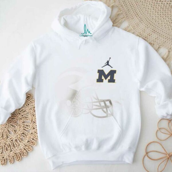 Michigan Wolverines Jordan Legend Shadow Logo Shirt