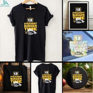 Milwaukee Brewers 12 straight burger time shirt